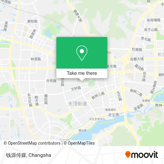 钱源传媒 map
