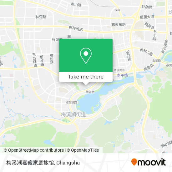 梅溪湖嘉俊家庭旅馆 map