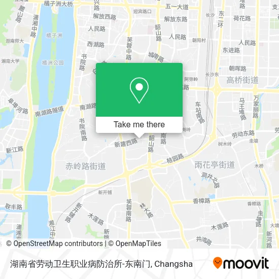 湖南省劳动卫生职业病防治所-东南门 map
