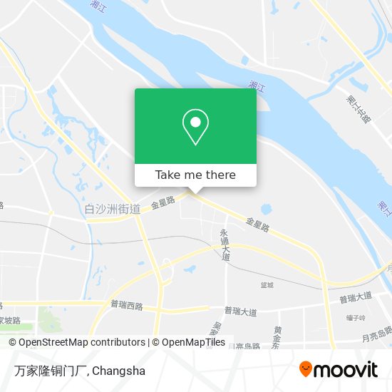 万家隆铜门厂 map