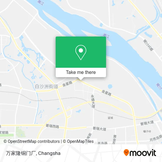万家隆铜门厂 map