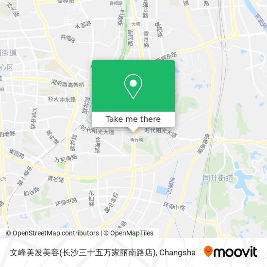 文峰美发美容(长沙三十五万家丽南路店) map