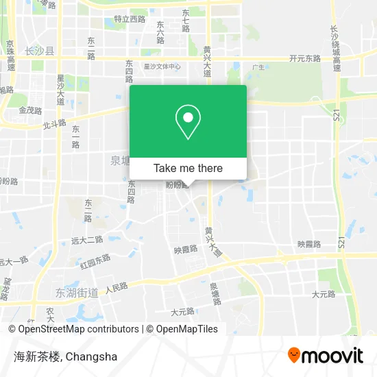 海新茶楼 map
