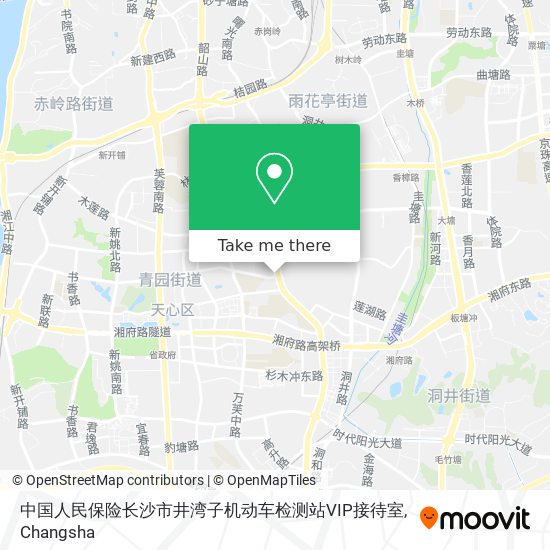 中国人民保险长沙市井湾子机动车检测站VIP接待室 map