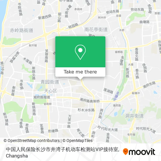 中国人民保险长沙市井湾子机动车检测站VIP接待室 map