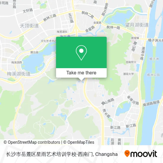 长沙市岳麓区星雨艺术培训学校-西南门 map