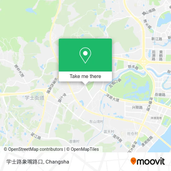 学士路象嘴路口 map