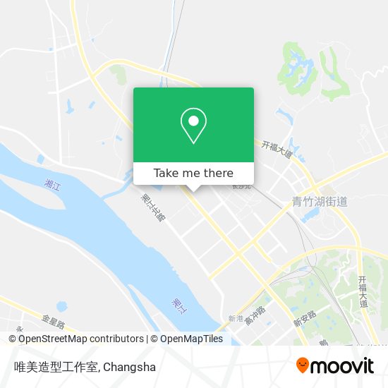唯美造型工作室 map