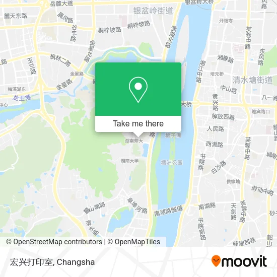 宏兴打印室 map