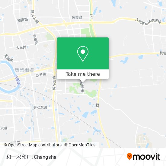 和一彩印厂 map