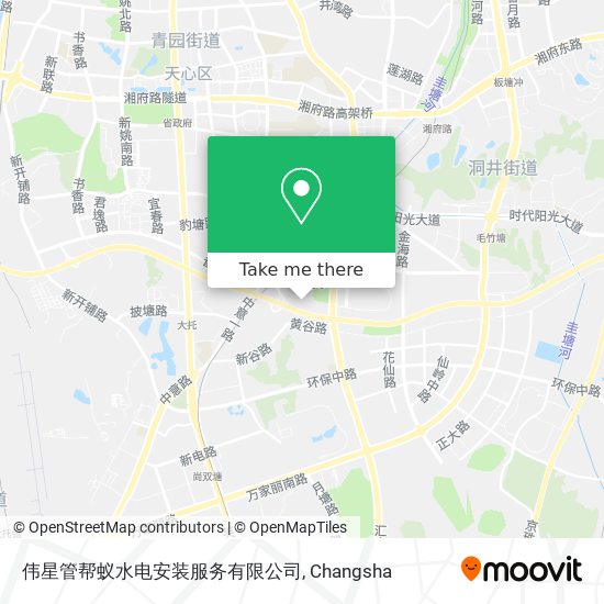 伟星管帮蚁水电安装服务有限公司 map