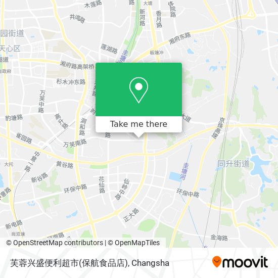 芙蓉兴盛便利超市(保航食品店) map