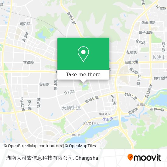 湖南大司农信息科技有限公司 map