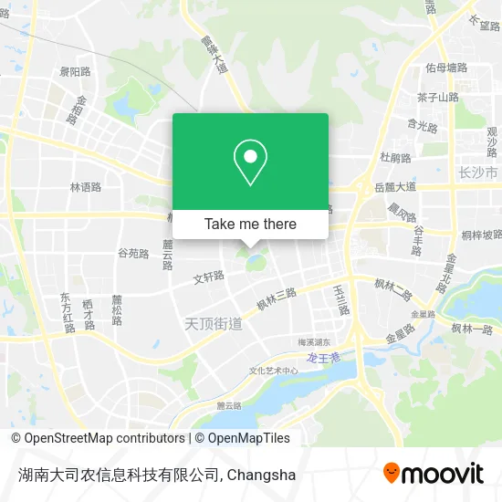 湖南大司农信息科技有限公司 map