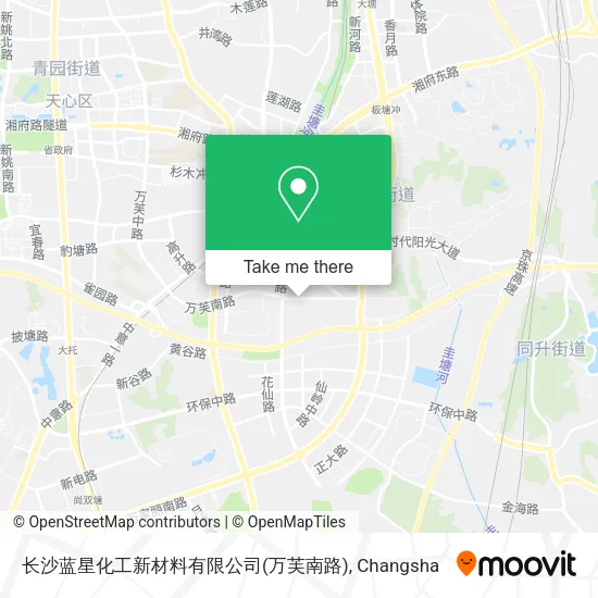 长沙蓝星化工新材料有限公司(万芙南路) map
