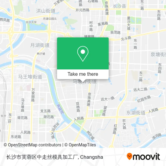 长沙市芙蓉区中走丝模具加工厂 map