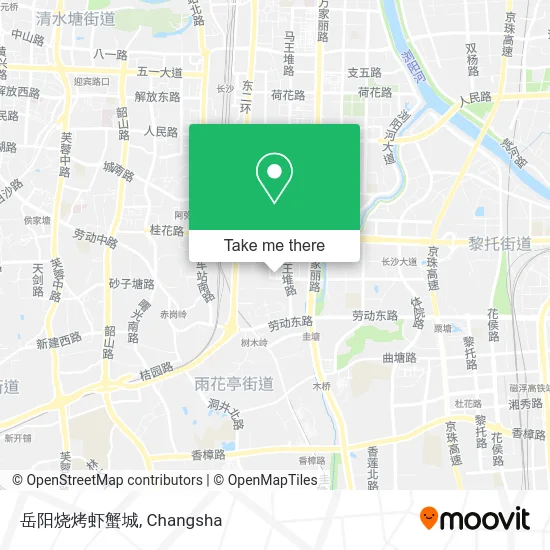 岳阳烧烤虾蟹城 map