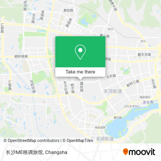 长沙ME格调旅馆 map