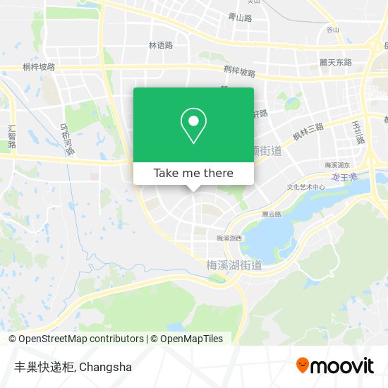 丰巢快递柜 map