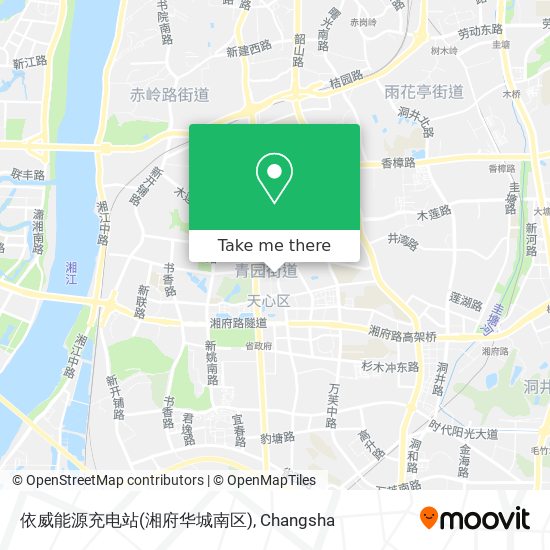 依威能源充电站(湘府华城南区) map