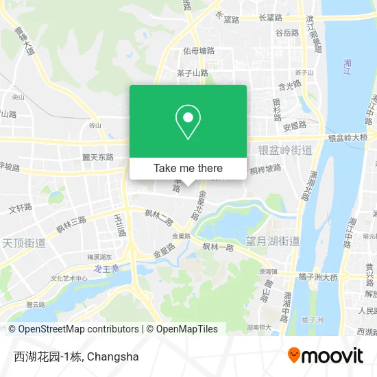 西湖花园-1栋 map