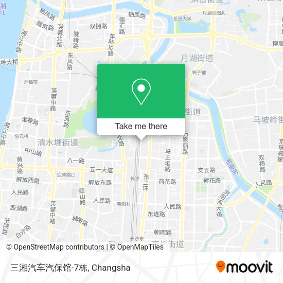 三湘汽车汽保馆-7栋 map