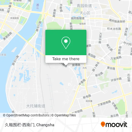 久顺围栏-西南门 map