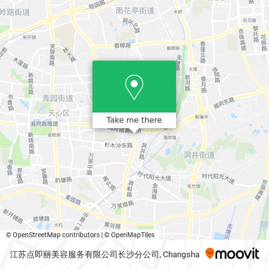 江苏点即丽美容服务有限公司长沙分公司 map