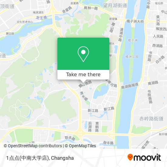 1点点(中南大学店) map