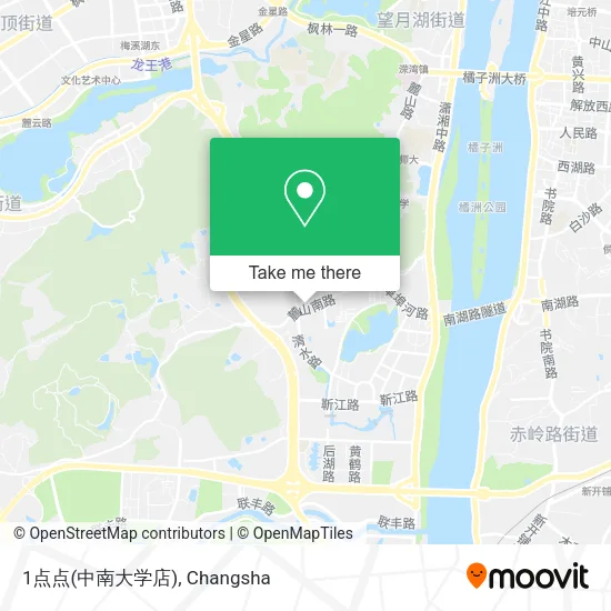 1点点(中南大学店) map