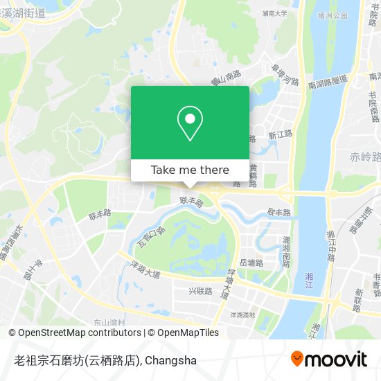 老祖宗石磨坊(云栖路店) map