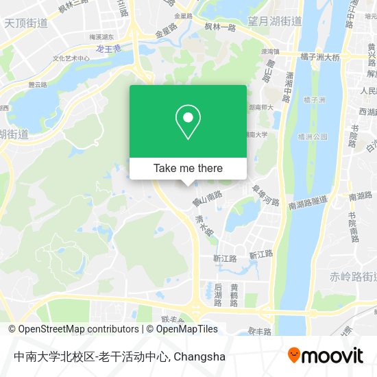 中南大学北校区-老干活动中心 map