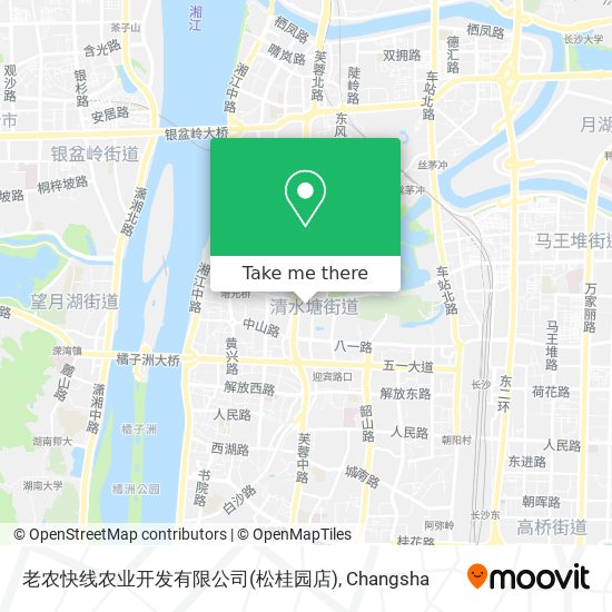 老农快线农业开发有限公司(松桂园店) map