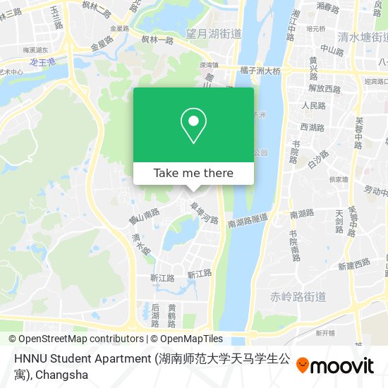 HNNU Student Apartment (湖南师范大学天马学生公寓) map