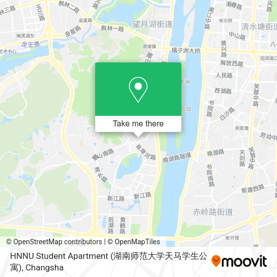HNNU Student Apartment (湖南师范大学天马学生公寓) map