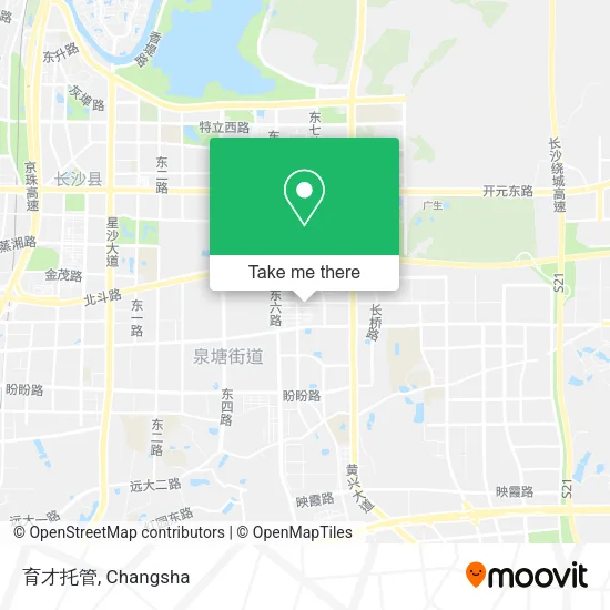 育才托管 map