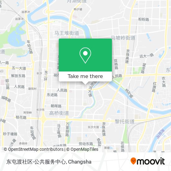 东屯渡社区-公共服务中心 map