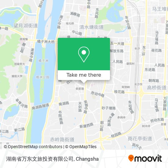 湖南省万东文旅投资有限公司 map