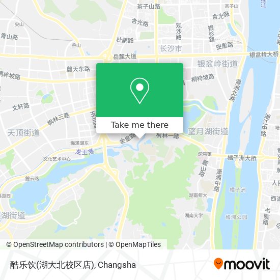 酷乐饮(湖大北校区店) map