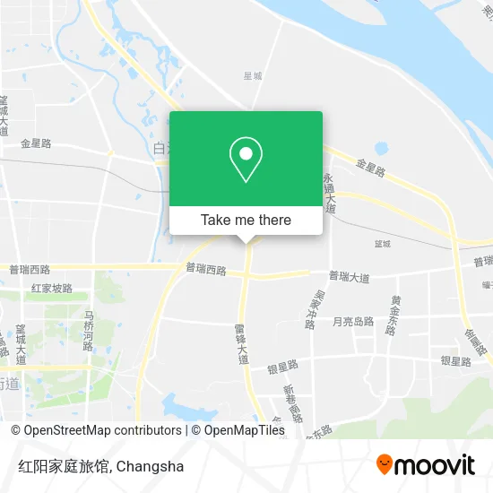 红阳家庭旅馆 map