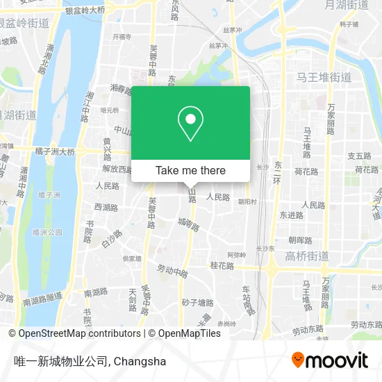 唯一新城物业公司 map