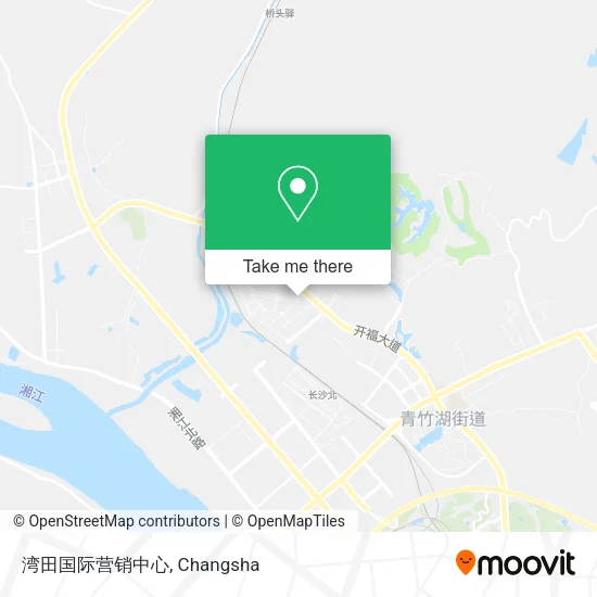 湾田国际营销中心 map