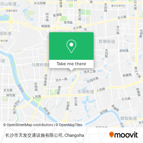 长沙市天发交通设施有限公司 map