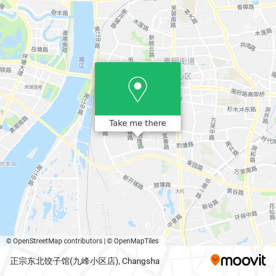 正宗东北饺子馆(九峰小区店) map