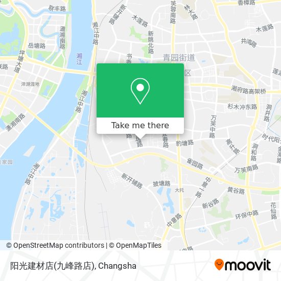 阳光建材店(九峰路店) map