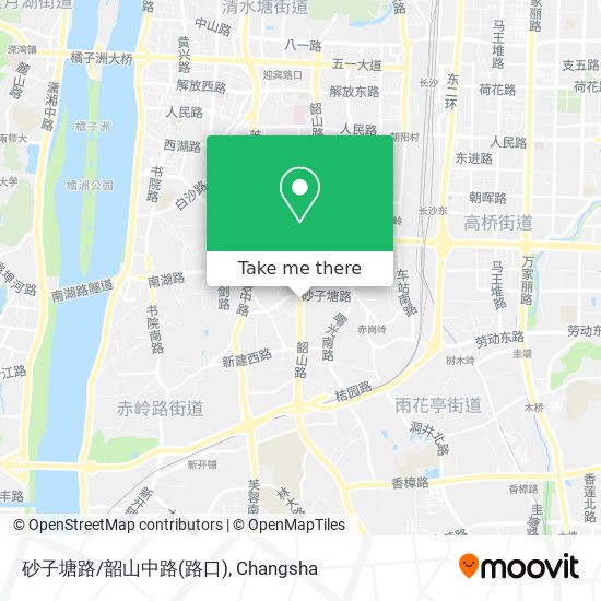 砂子塘路/韶山中路(路口) map