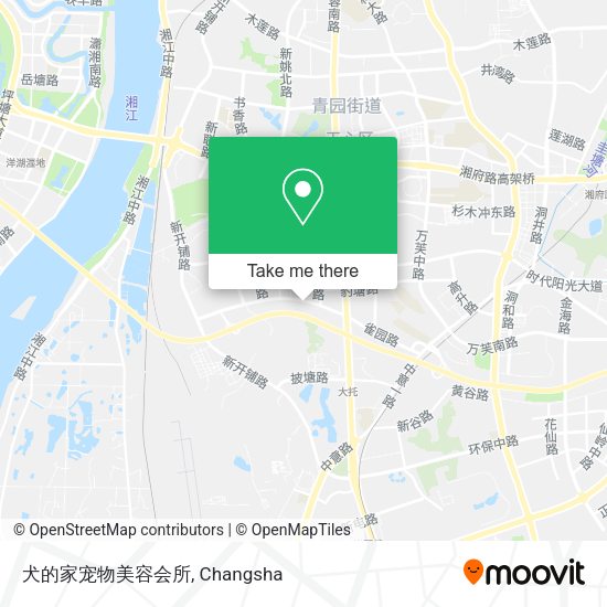 犬的家宠物美容会所 map