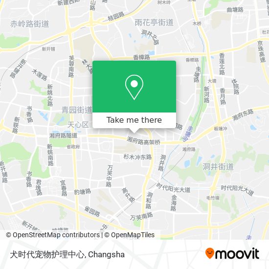 犬时代宠物护理中心 map