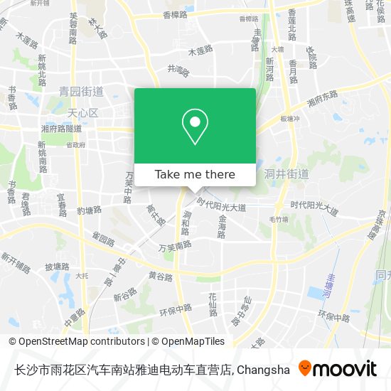 长沙市雨花区汽车南站雅迪电动车直营店 map