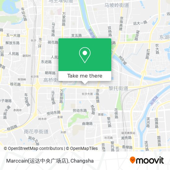 Marccain(运达中央广场店) map